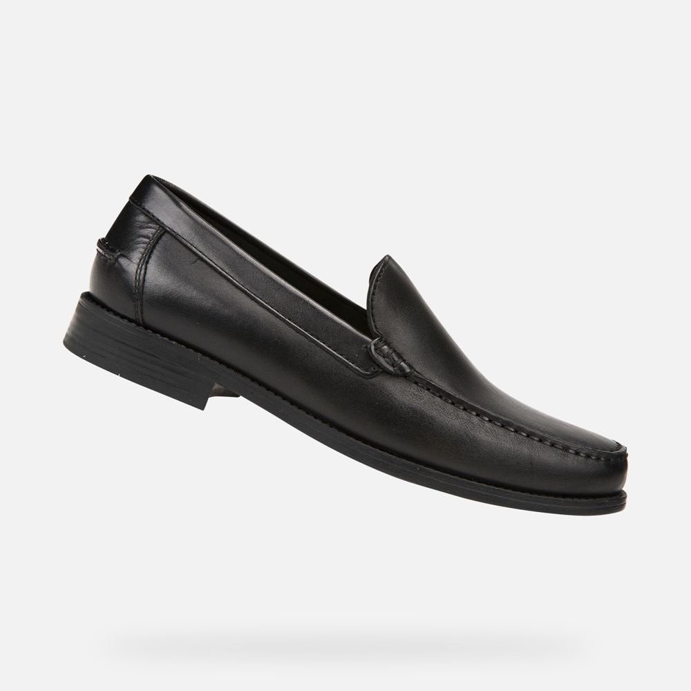 Geox Loafers Black New Damon - Geox Mens Shoes - OBVJEC139